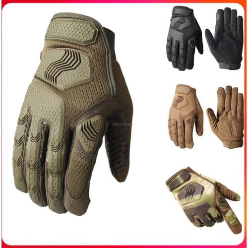 Outdoor Tactical Fingerless Gloves Military Hunting Shooting Paintball Airsoft Gloves Cs Hiking Camping Climbing Cycling Glove