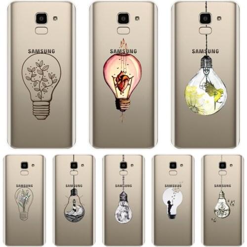 Back Cover For Samsung Galaxy J4 J6 J8 Plus Flower Soft Silicone Phone Case For Samsung J2 J5 J7 Prime J3 J5 J7 2015 2016 2017