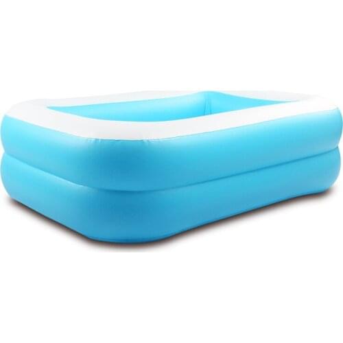 1.2/1. Kids Inflatable Pool High Quality Childrens Home Use Paddling Pool Large Size Inflatable Square Swimming Pool For Baby