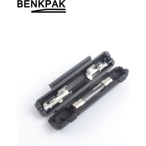 5pcs 6*30 mm glass fuse holder with 10A fuse