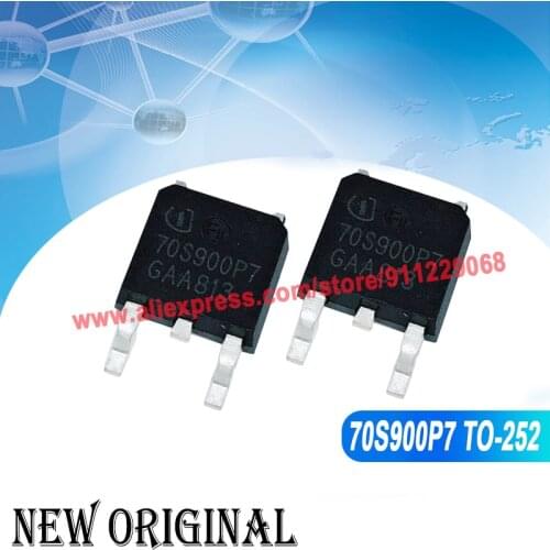 5 Pieces) 70S900P7 IPD70R900P7S TO-252 700V / D0212C5 IDM02G120C5 / FR3910 IRFR3910 100V 16A / 85N02G NTD85N02RT4G 24V 85A