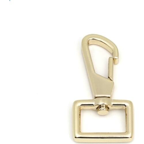 50pcs/lot Belt Strap Metal Bags Buckle Carabiner Snap Hook Lobster Clasp Dog Collar Clasp Diy Accessory High Qualit