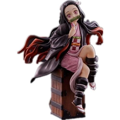 Anime Kimetsu No Yaiba Kamado Nezuko 1/8 Scale PVC Figure Demon Slayer Model Toy