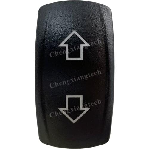 Car Boat Truck Led Backlit Swtich Cap- Laser- ARROWS UP & DOWN -for Led Carling Arb Narva 4x4 RV Rocker Switch, Cover Only