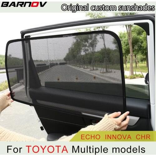 Car Special Magnetic Curtain Window SunShades Mesh Shade Blind Original Custom For Toyota CHR Echo Innova