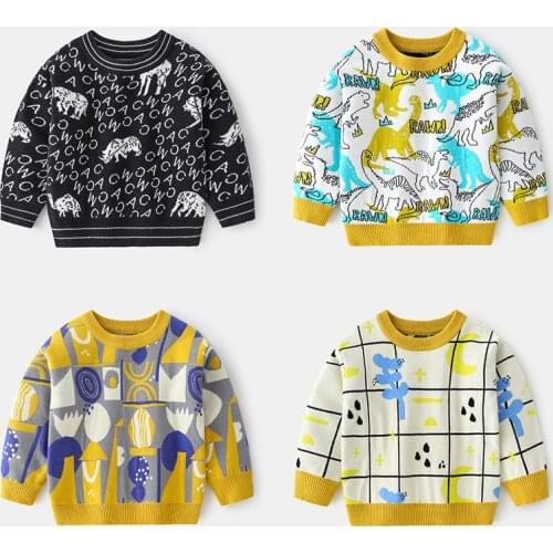 Baby Kids Warm T shirt Sweater Autumn Winter Childrens Clothing Baby Boy Clothes Kids Coat Boys Winter Pullover Top