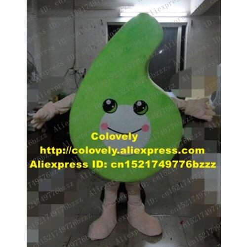 Lovely Green Number "6" Mascot Costume Mascotte Whistle Adult With Green Black Eyes Small Round White Cheeks No.3508 Free Ship