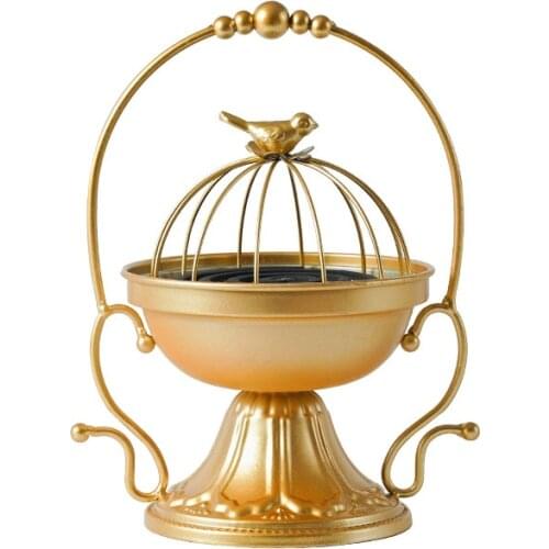European-Style Retro Creative Mosquito Coil Mosquito Incense Holder Tray Mosquito Smudge Box Classical Fireproof Home Indoor