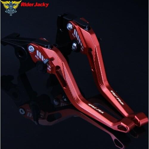 Laser Logo(YZFR6)3D design (Rhombus Hollow) Black CNC Adjustable Motorcycle Brake Clutch Lever For YAMAHA YZFR6 YZF R6 2017 17