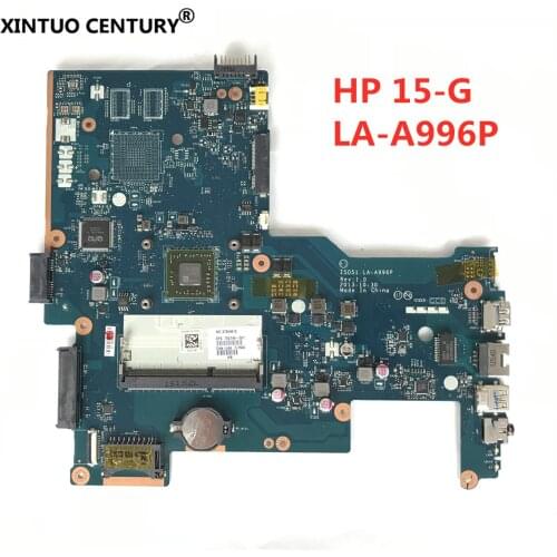 For HP 15-G 15-G040NR 15-g221AU NoteBook PC 760149-501 760149-601 760149-001 ZSO51 LA-A996P w A6-5200 Laptop Motherboard