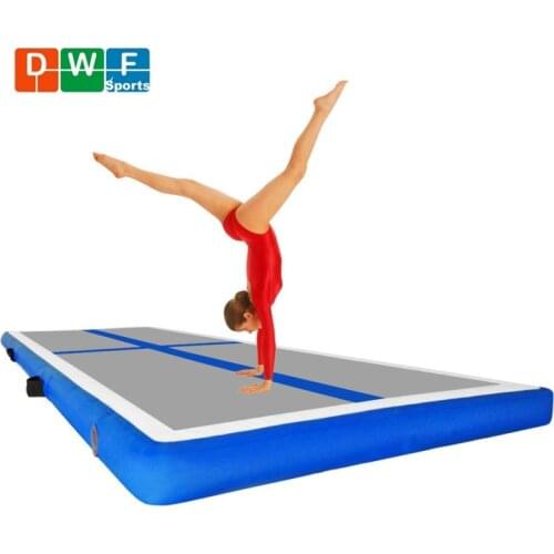 Free Shipping 6m/7m/8m*1m*0.2m Inflatable Gymnastics Airtrack Floor Tumbling Air Track For Kids Adult Free One electronic Pump