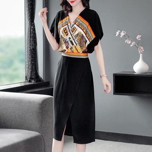 New Elegant Women Chiffon Dress Mature Charm Spring And Summer WomenS Clothing