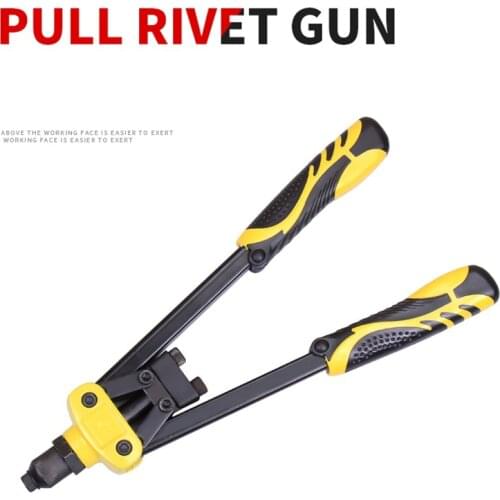 Industrial Grade Manual Blind Rivet Gun Rivet Grabbing Willow Hat Nut Dingding Tool Pull Gun Nail Decoration Riveting Tool Gun