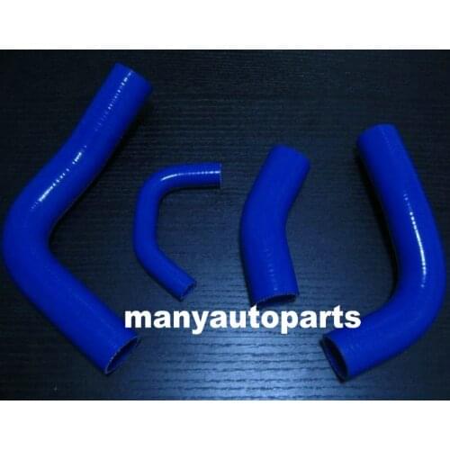 FOR TOYOTA LANDCRUISER 80 SERIES 3F SILICONE RADIATOR HOSE BLUE