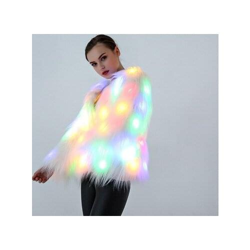 Top brand Halloween New Christmas Night Show Costume Led Lights Stage Wear high quality