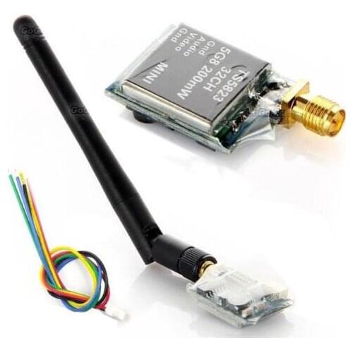 TS5823 5.8G 200mW 32CH FPV Mini Wireless AV Transmitter Module FPV RC
