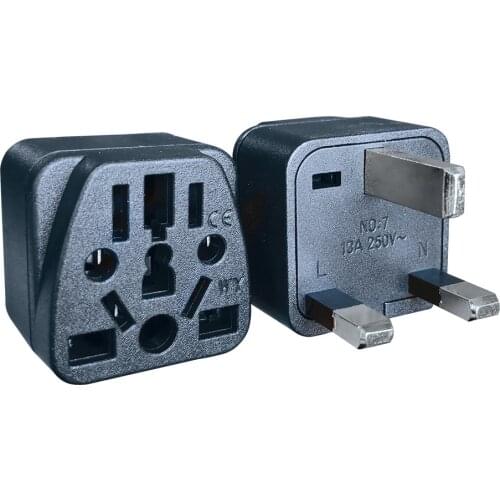 UK/EU/US/AU/ISRAL to UK Travel plug Universal plug CE certification 13A 250V
