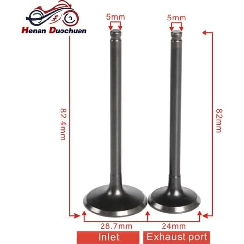 250CC Motorcycle Intake Valve and Exhaust Valve Stem Kit For Yamaha TT-R250 TTR250 TTR 250 TT-R 250 1993-2002 2001 2000 1999 199