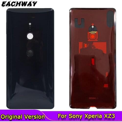 For 6.0" SONY Xperia XZ3 Back Battery Cover Rear Door Housing Case H9436 H9493 H8416 H9496 For Sony Xperia XZ3 Battery Cover