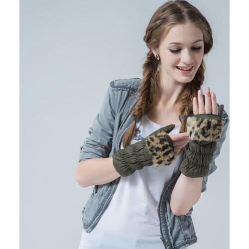 Gloves Winter Skiing Mitten Lady Winter Warm Gloves Female Driving and Ride Warm Gloves B-4405