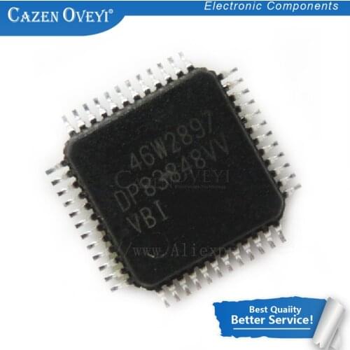 1pcs/lot DP83848 DP83848VV DP83848CVV DP83848IVV QFP-48 New original IC In Stock