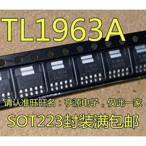 10PCS TL1963ADCQR TL1963A SOT223-6