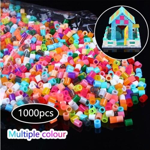 1000Pcs 5mm Water Magic Beads Perlen Water Spray Water 24 Colors Hama Beads Children Kids Educational Toys Puzzles Accessories