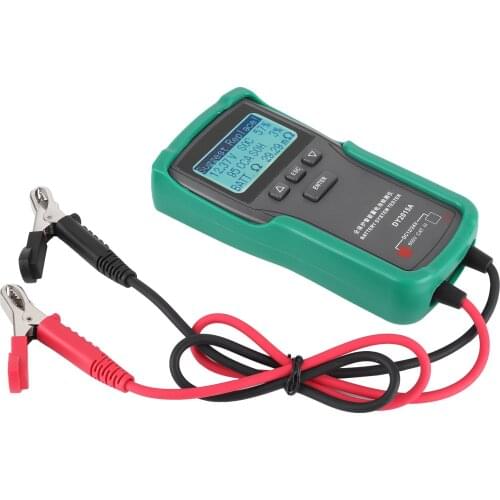 12V-24V Car Battery Tester Analyzer Tool Voltage Load Test Digital Battery Capacity Checker Electrical Charge Analyzer DY2015A