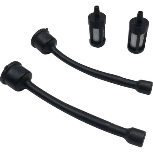 2pcs Fuel Line Hose Pipe Fuel Filters Lawn Mower Accessories Fuel Filters Oil