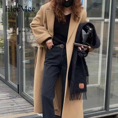 EleeMee Womens Long Coats