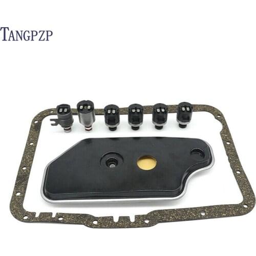 Transmission Shift Solenoid Kit and 2WD Filter Kit for Ford Mazda 4R44E 4R55E 5R44E 5R55E