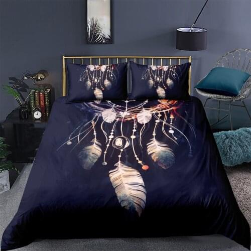 3D Design Duvet Cover Sets Bedding Set Comforter Covers Bed linens 173*230 230*230 265*230 180*210 Plume Custom Bedding sets