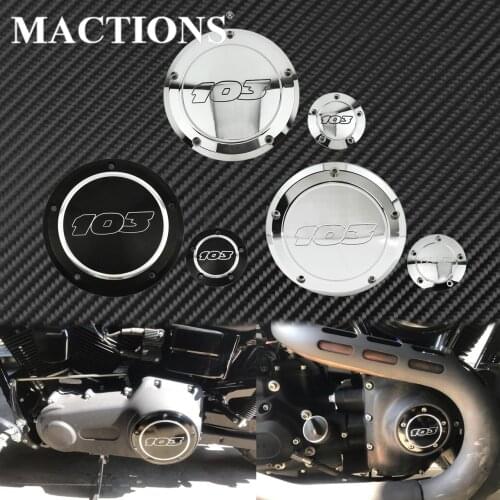 103 Derby Cover Timing Timer Cover For Harley Touring Road King Tri Softail Heritage Dyna Super Glide FLHRS FLTFB 2016 Before