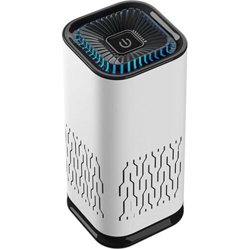 Air Purifier HEPA Air Filter Cleaner Odor Eliminator Remove Allergies Smoke Odor Dust Mold Pollen Pet Dander For Home Car