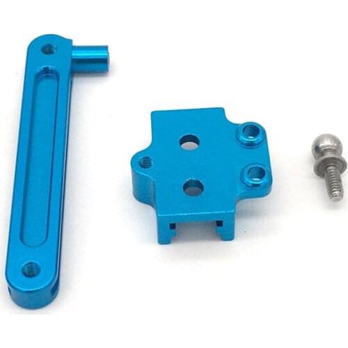 Metal Steering Component Steering Servo Saver For Wltoys 12428 12423 1/12 Speed RC Car Feiyue FY-01/02/03/04/05 Upgrade Parts