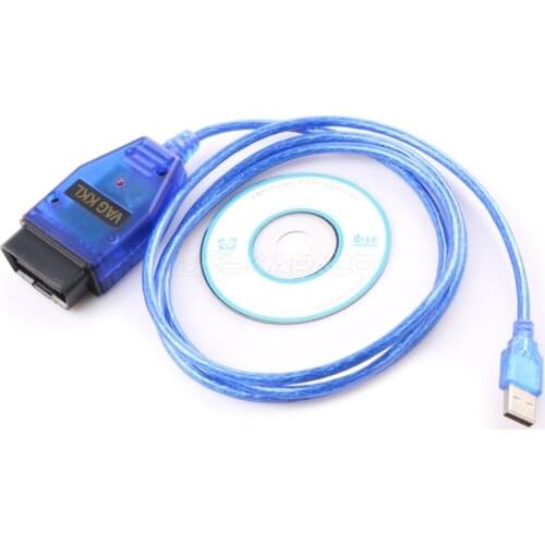 OBD2 USB Diagnostic Cable VAG-COM 409.1 VAG Com 409 Com 409.1 KKL Scanner Interface For VW Golf Volkswagen Audi A3 Seat Skoda