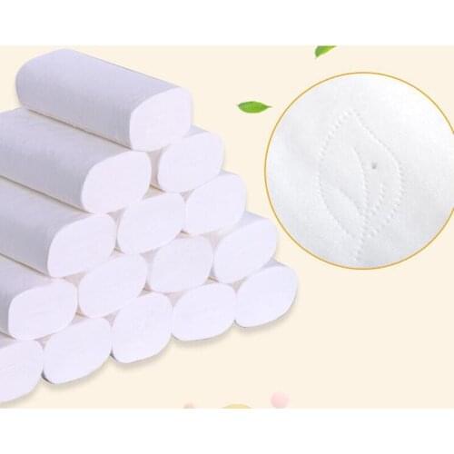14Pcs / lot toilet paper household wood pulp toilet paper