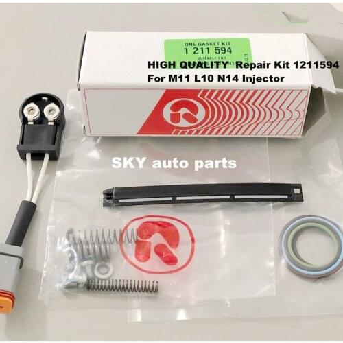 High quality repair kits Gasket kit 1211594 for M11 N14 L10 Injector