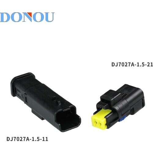1 set 2 Pin Apply to Peugeot Citroen headlight socket trumpet the plug xsl-fo turn signal DJ7027A-1.5-11/21