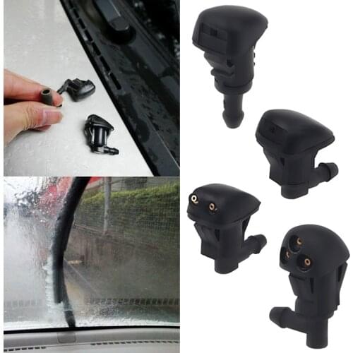 2 PCS Car Windshield Washer Rain Nozzle 4 Models For Jeep Toyota Dodge For Chrysler Chevrolet Cruze Wiper Accessories
