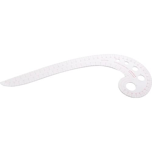 30cm Long French Hip Curve Metric Sewing Ruler Comma Shaped For Tailor Tools