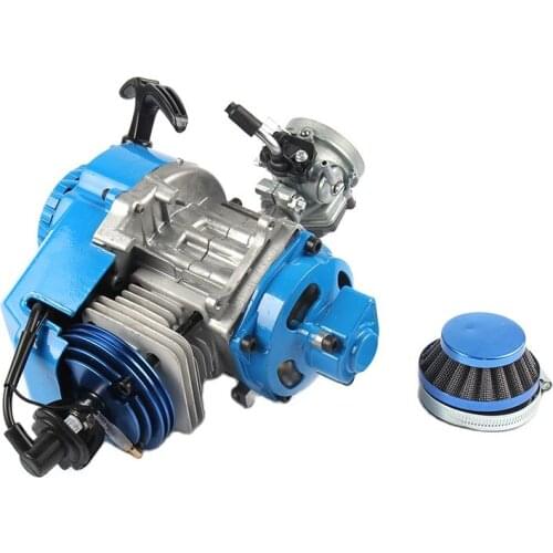 49CC Engine Aluminum Pull Start 15MM Carburetor CNC head Air filter Mini Moto Pocket ATV Quad Buggy Dirt Pit Bike