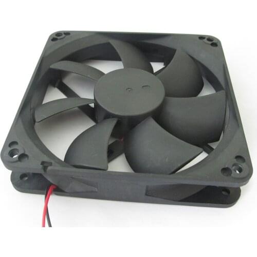 1pc Brushless DC Cooling Fan 120x120x25mm 120mm 12025 7 blades 5V 12V 24V 2pin