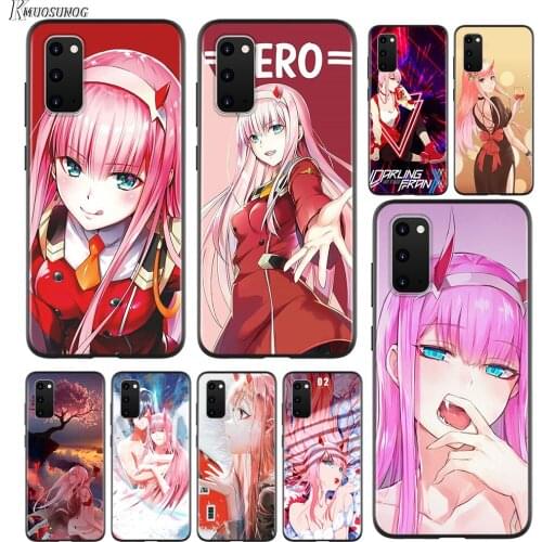 FranXX Zero Two Girl For Samsung Galaxy A01 A11 A12 A22 A21S A31 A41 A42 A51 A71 A32 A52 A72 A02S Soft Phone Case
