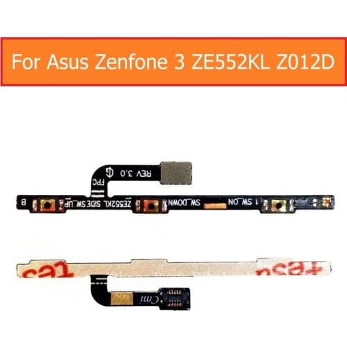 New Switch on/off button Flex cable For Asus zenfone Pegasus 3 ze552kl power flex cable volume control button mute button parts
