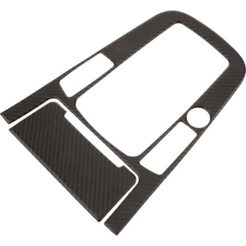 Carbon Fiber Console Gear Shift Panel Cover Sticker For Audi Q5 13-17