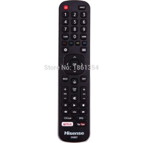 ORIGINAL REMOTE CONTROL EN2B27 FOR HISENSE TV RC3394402/01 3139 238 29621 40K321UWT 50K321UWT 55K321UWT