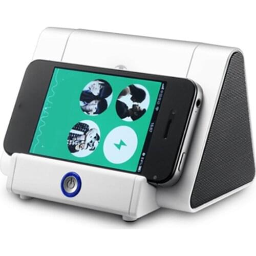 Smart Mini Speaker Gift Magic Wireless Audio Portable Intelligent Induction Phone Stand Holder Home Amplifier Super Bass Outdoor