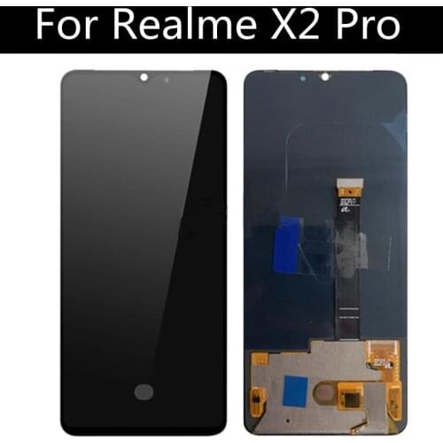 6.5" AMOLED For OPPO Realme X2 Pro LCD Display Touch Screen Assembly Replacement Accessory For have Defective screen