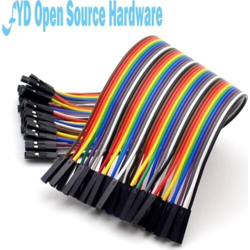 20CM 40P DuPont female-female cable for Universal board cable
